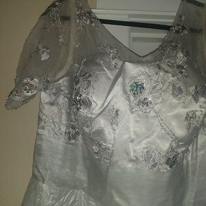 Gorgeous Silver Formal Gown